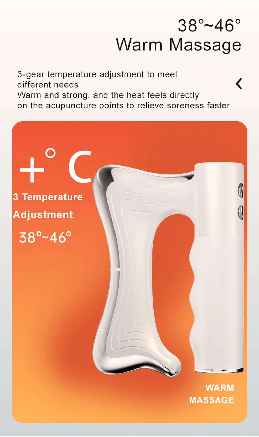 Heated Deep Tissue Massage Blade