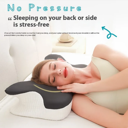 Memory Foam Ergonomic Neck Pillow