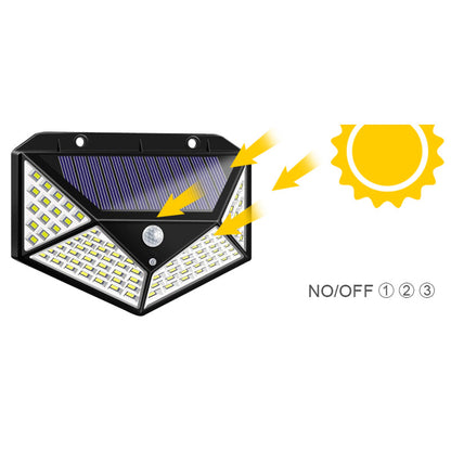 SolarGlow™ 100 LED Outdoor Motion Sensor Light