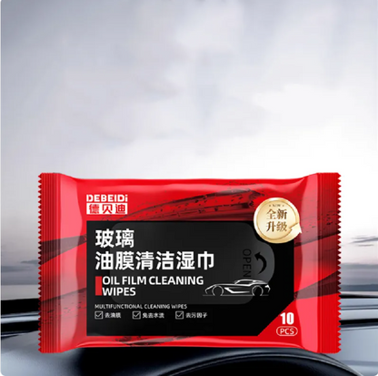 Car Glass Oil Film Remover Wipes