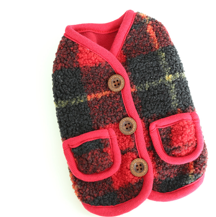 ParisPaws™ Classic Plaid Dog Vest