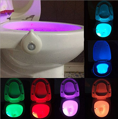 GlowSense™ Motion Sensor Toilet Night Light