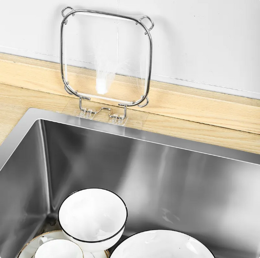 SinkGuard™ Stainless Steel Kitchen Sink Strainer Rack