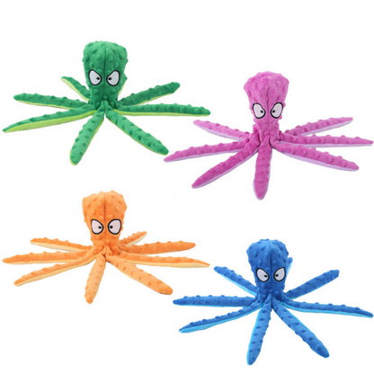 Interactive Plush Octopus Puzzle Toy