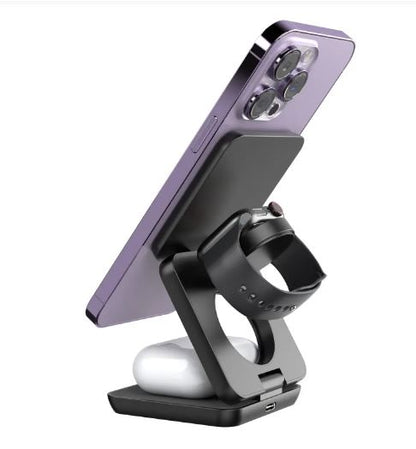 3-in-1 Foldable Wireless Charging Station