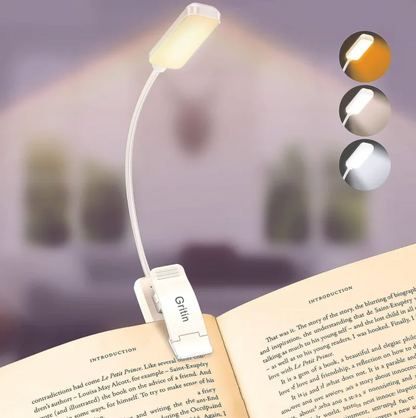 LumiClip™ USB Rechargeable LED Book Light