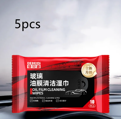 Car Glass Oil Film Remover Wipes
