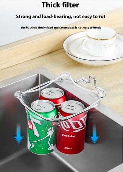 SinkGuard™ Stainless Steel Kitchen Sink Strainer Rack