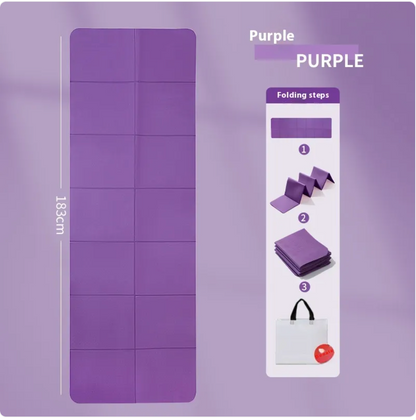 Foldable TPE Yoga Exercise Mat