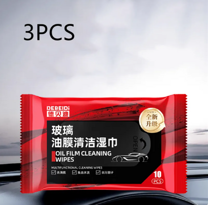 Car Glass Oil Film Remover Wipes