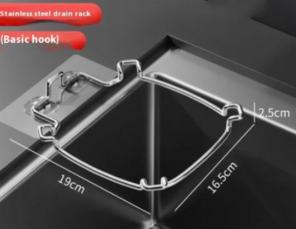 SinkGuard™ Stainless Steel Kitchen Sink Strainer Rack