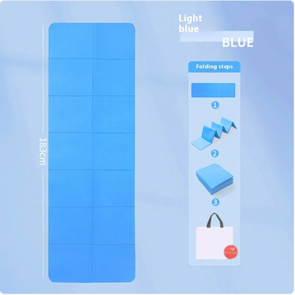 Foldable TPE Yoga Exercise Mat