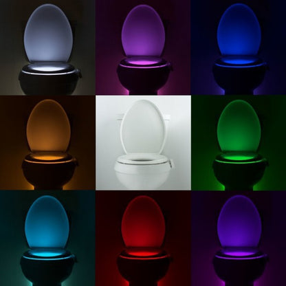 GlowSense™ Motion Sensor Toilet Night Light