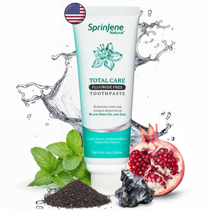 Natural Fluoride-Free Toothpaste Set (4-Pack)