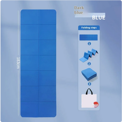 Foldable TPE Yoga Exercise Mat