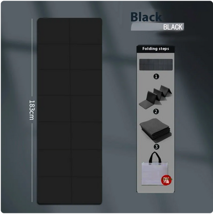 Foldable TPE Yoga Exercise Mat