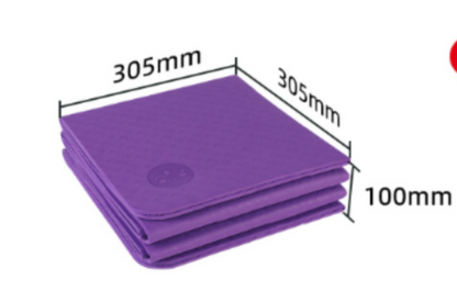 Foldable TPE Yoga Exercise Mat