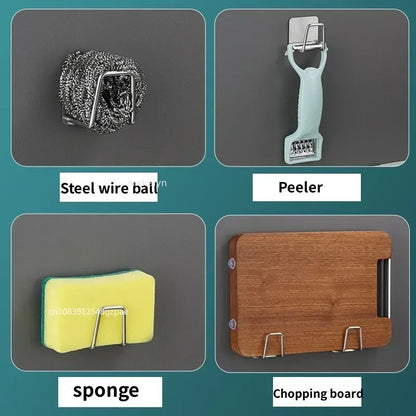 SinkDry™ Stainless Steel Sponge Holder