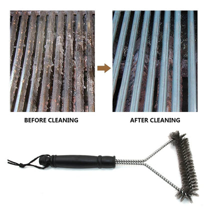 GrillMaster™ Stainless Steel BBQ Cleaning Brush