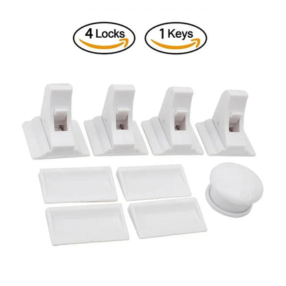 SafeLock™ Invisible Magnetic Cabinet Safety Locks