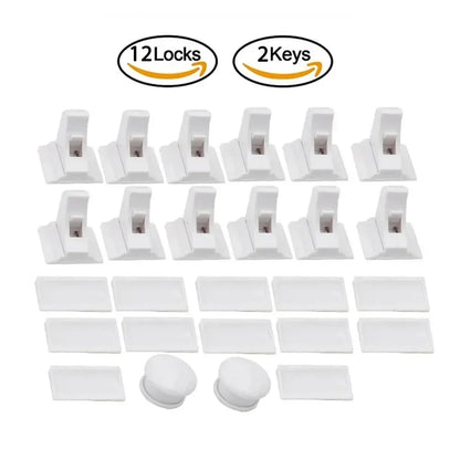 SafeLock™ Invisible Magnetic Cabinet Safety Locks