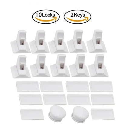 SafeLock™ Invisible Magnetic Cabinet Safety Locks