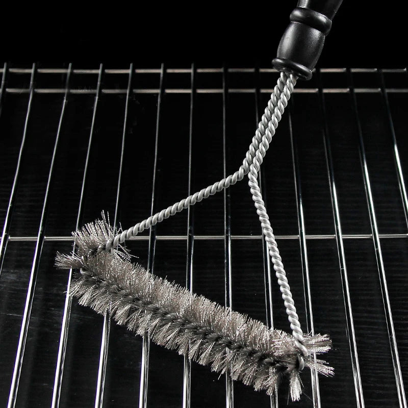 GrillMaster™ Stainless Steel BBQ Cleaning Brush