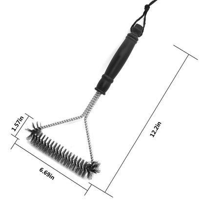 GrillMaster™ Stainless Steel BBQ Cleaning Brush