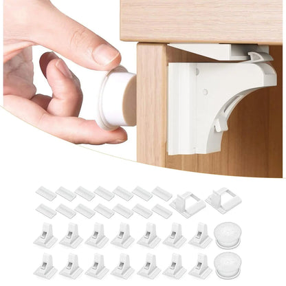 SafeLock™ Invisible Magnetic Cabinet Safety Locks