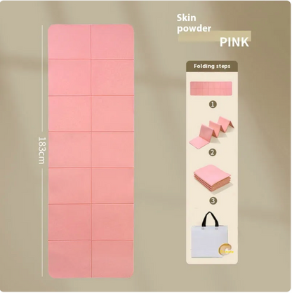 Foldable TPE Yoga Exercise Mat