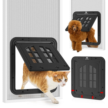 PawPass™ Lockable Cat Screen Door