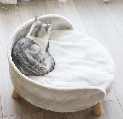 Cozy Teddy Pet Sofa Bed