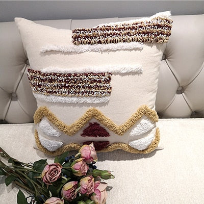 AtlasWeave™ Handmade Moroccan Cushion Cover (18" x 18")
