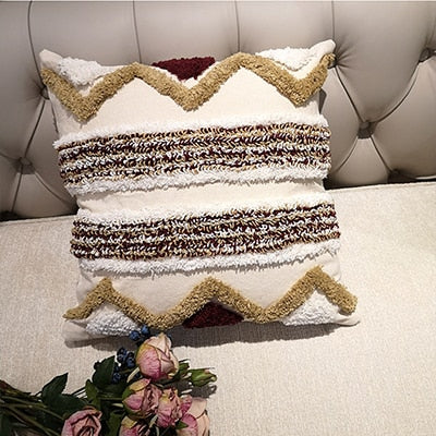 AtlasWeave™ Handmade Moroccan Cushion Cover (18" x 18")