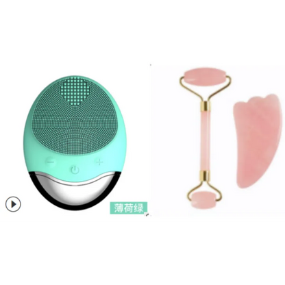 GlowSonic™ Electric Silicone Facial Cleansing Brush