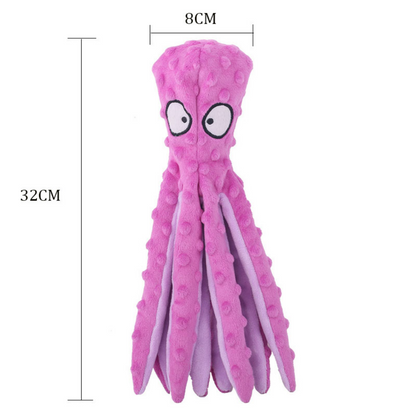 Interactive Plush Octopus Puzzle Toy