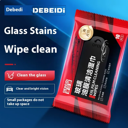 Car Glass Oil Film Remover Wipes