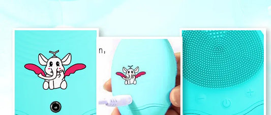 GlowSonic™ Electric Silicone Facial Cleansing Brush