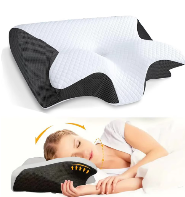 Memory Foam Ergonomic Neck Pillow