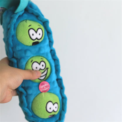 PeaPaws™ Interactive Treat Puzzle Plush Dog Toy