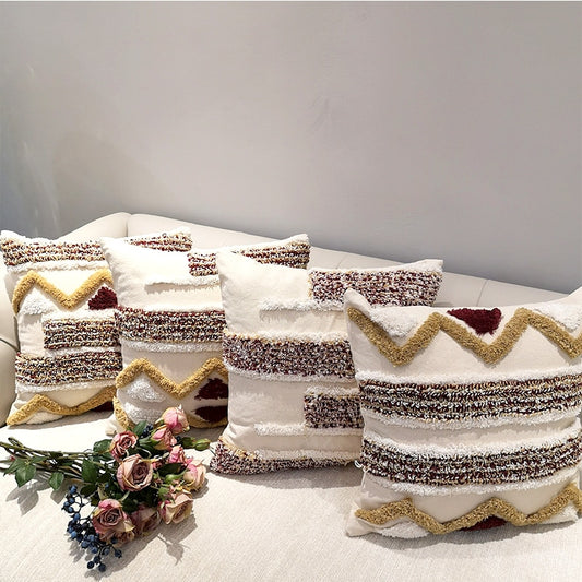AtlasWeave™ Handmade Moroccan Cushion Cover (18" x 18")