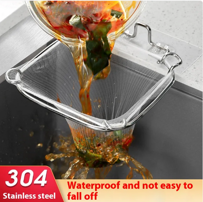 SinkGuard™ Stainless Steel Kitchen Sink Strainer Rack