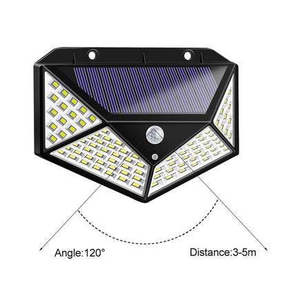 SolarGlow™ 100 LED Outdoor Motion Sensor Light